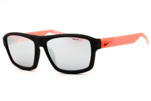 Nike NIKELIVEFREETEMPOEV24044 Men's Sunglasses β Matte Black / Chrome Mirror, 56mm