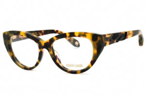 Roberto Cavalli VRC024M Women's Eyeglasses β Vintage Havana, 53mm