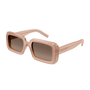 Saint Laurent SL534SUNRISE Men's Sunglasses – Shiny Orange / Brown Gradient, 52mm
