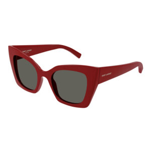 Saint Laurent SL552 Women's Sunglasses β Red / Grey, 51mm