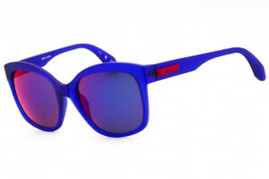 Adidas OR0012 Women's Sunglasses – Matte Violet / Blue Mirror, 54mm
