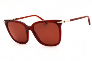 Salvatore Ferragamo SF2037S Women's Sunglasses β Transparent Red / Mauve, 56mm