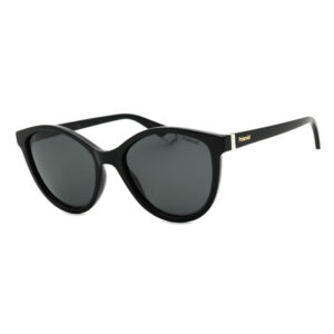 Polaroid Core PLD4133/S/X Women's Sunglasses β Shiny Black / Grey, 55mm