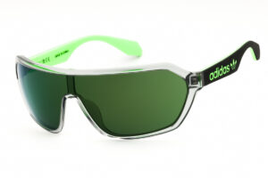 Adidas OR0022 Unisex Sunglasses – Grey / Green Mirror