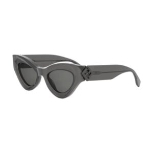 Fendi FE40146I Women's Sunglasses – Grey / Smoke, 52mm