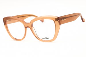Max Mara MM5134 Women's Eyeglasses – Shiny Light Brown, 54mm