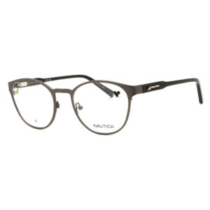 Nautica N7345 Men's Eyeglasses β Matte Gunmetal, 52mm