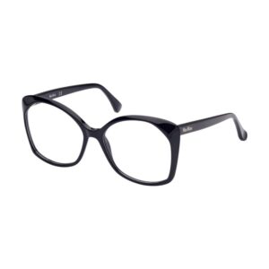 Max Mara MM5029 Women's Eyeglasses – Shiny Black, 57mm