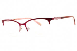 Emozioni EM4412 Women's Eyeglasses – Matte Plum Pink, 52mm