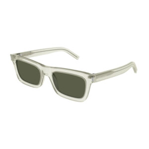 Saint Laurent SL461BETTY Women's Sunglasses β Transparent Green / Green, 54mm