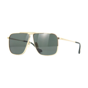 Gucci GG0840S Men's Sunglasses – Gold / Green, 63mm