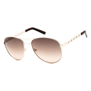 Guess Factory GF0408 Women's Sunglasses β Gold / Brown Gradient, 61mm