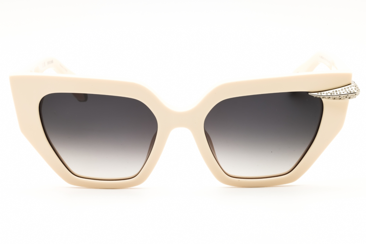 Roberto Cavalli SRC001S Unisex Sunglasses – Full Cream / Smoke Grey Gradient, 54mm - Image 2
