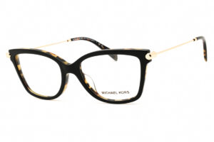 Michael Kors MK4150U Women's Eyeglasses β Black/Amber Tortoise, 52mm