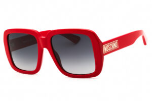 Moschino MOS180/S Women's Sunglasses – Red / Dark Grey Gradient, 55mm