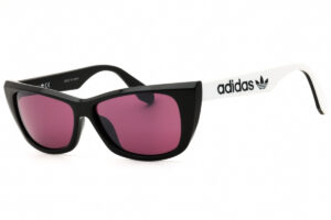 Adidas OR0027 Women's Sunglasses β Shiny Black / Violet, 55mm