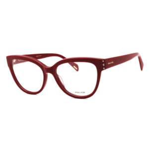 Police VPLM05 Women's Eyeglasses β Shiny Cherry Red, 54mm