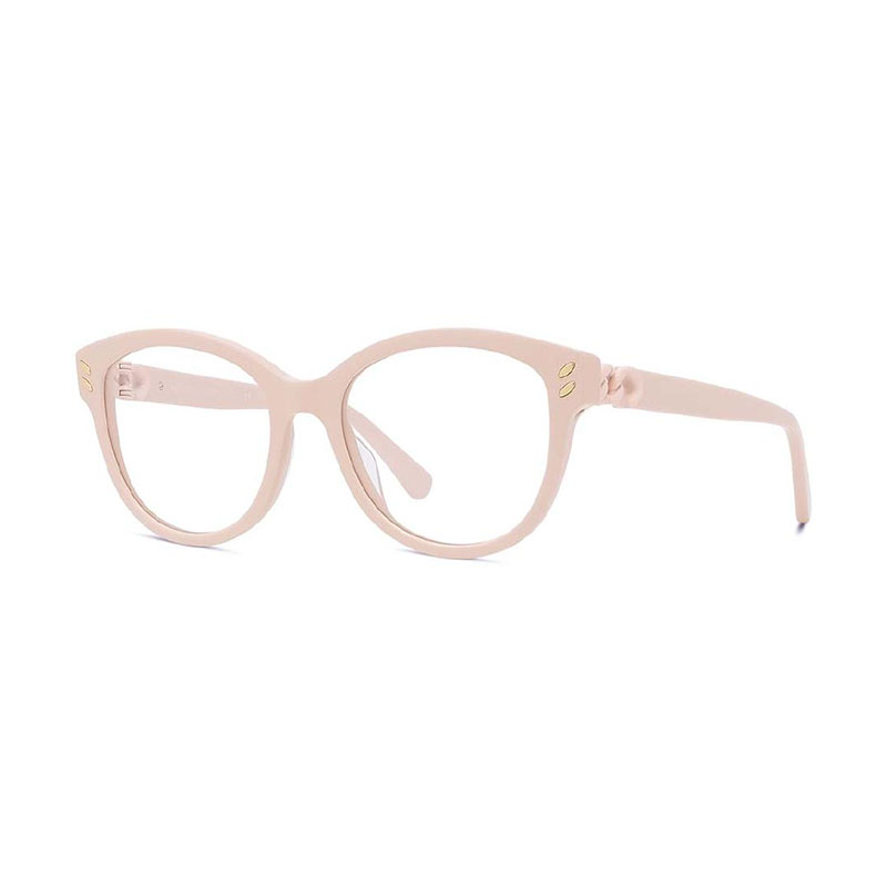 Stella McCartney SC50006I Women's Eyeglasses – Shiny Light Rose, 53mm