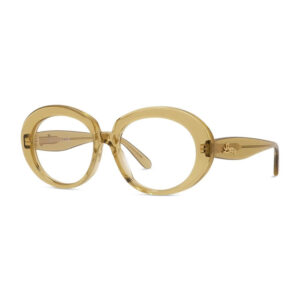 Loewe LW50089I Women's Eyeglasses – Shiny Dark Green, 53mm