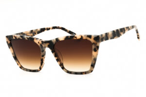 GAP SGP020 Unisex Sunglasses – White Havana / Brown Gradient, 53mm