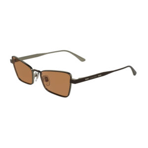 Calvin Klein CK24110S Women's Sunglasses – Brown / Ocra, 53mm