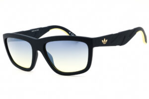 Adidas OR0094 Unisex Sunglasses – Matte Blue / Blue Mirror, 58mm
