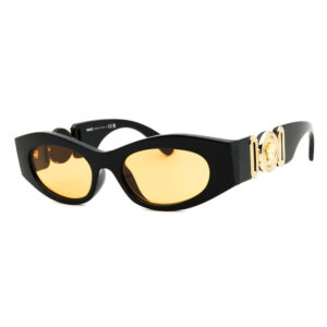 Versace VE4480U Unisex Sunglasses β Black / Orange, 51mm