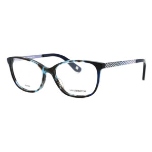 Liz Claiborne L647 Women's Eyeglasses – Havana Blue, 51mm