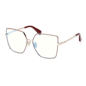 Max Mara MM5073-H-B Women's Eyeglasses – Red/Gold, 60mm