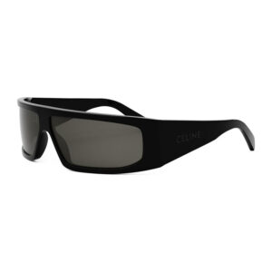 Celine CL40291I Men's Sunglasses β Shiny Black / Smoke, 69mm