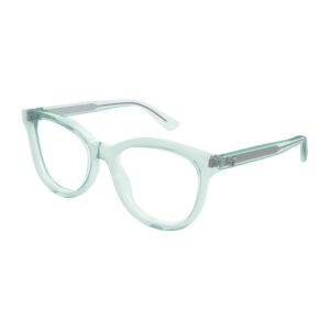 Gucci GG1687O Women's Eyeglasses β Transparent Green, 52mm
