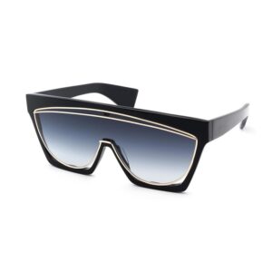 Loewe LW40012I Women's Sunglasses – Black Gold / Gradient Smoke