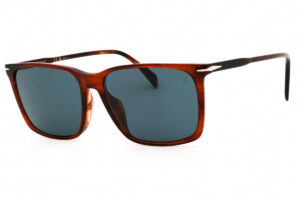 David Beckham DB1145/G/S Men's Sunglasses β Brown Horn / Blue, 59mm