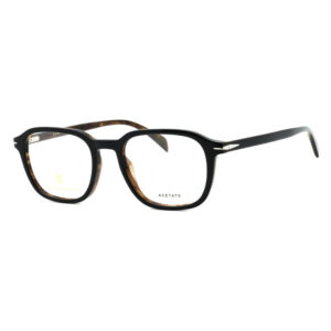 David Beckham DB1084 Men's Eyeglasses – Black Striped Brown, 51mm