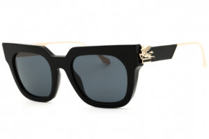 Etro ETRO0027/G/S Women's Sunglasses β Black / Grey, 52mm