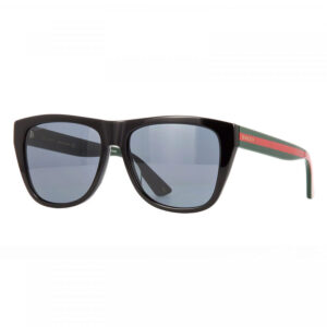 Gucci GG0926S Men's Sunglasses – Black/Green / Grey, 57mm