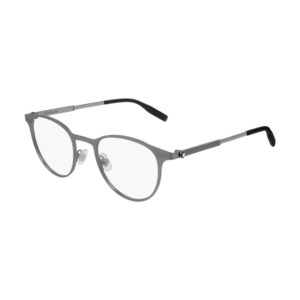 Montblanc MB0095O Unisex Eyeglasses β Ruthenium, 48mm