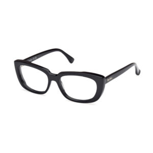 Max Mara MM5114 Women's Eyeglasses – Shiny Black, 54mm