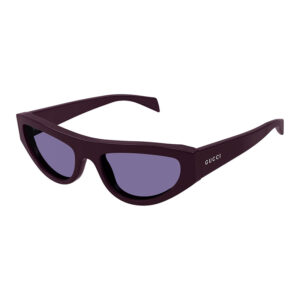 Gucci GG1919S Women's Sunglasses β Shiny Plum / Violet, 55mm