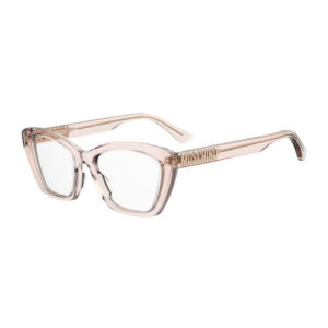 Moschino MOS629 Women's Eyeglasses – Transparent Pink, 52mm