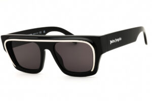 Palm Angels PERI061SSALTON Unisex Sunglasses β Black / Dark Grey, 52mm