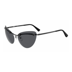 Moschino MOS082/S Women's Sunglasses – Black / Grey, 63mm