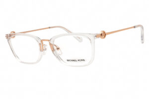 Michael Kors MK4054 Women's Eyeglasses β Crystal Clear, 52mm