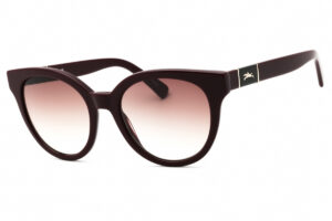 Longchamp LO697S Women's Sunglasses β Dark Burgundy / Rose Gradient, 53mm