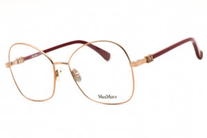 Max Mara MM5033 Women's Eyeglasses β Shiny Light Bronze, 55mm