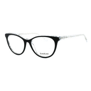 Bebe BB5189 Women's Eyeglasses – Jet, 55mm