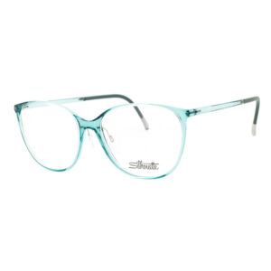 Silhouette SPXILLUSIONFULLRIM1601/75 Women's Eyeglasses β Shiny Carribbean Blue, 52mm