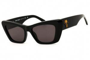 Palm Angels PERI058SFAIRFIELD Women's Sunglasses β Black / Dark Grey, 53mm