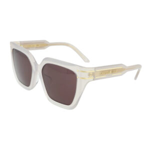Dior DIORSIGNATURES10F Women's Sunglasses β Shiny Beige / Brown, 55mm