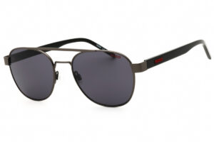 Hugo HG1196/S Men's Sunglasses – Matte Dark Ruthenium / Dark Grey, 54mm